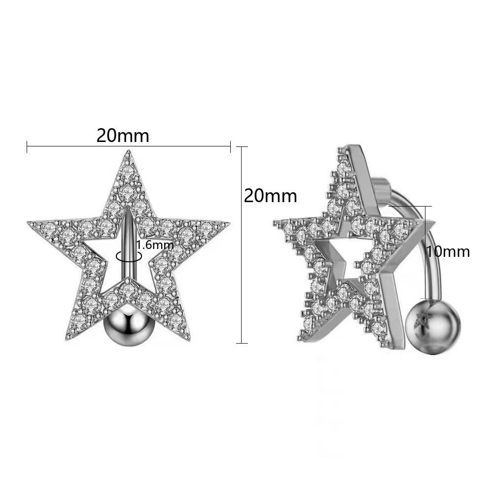 Star-Belly ring